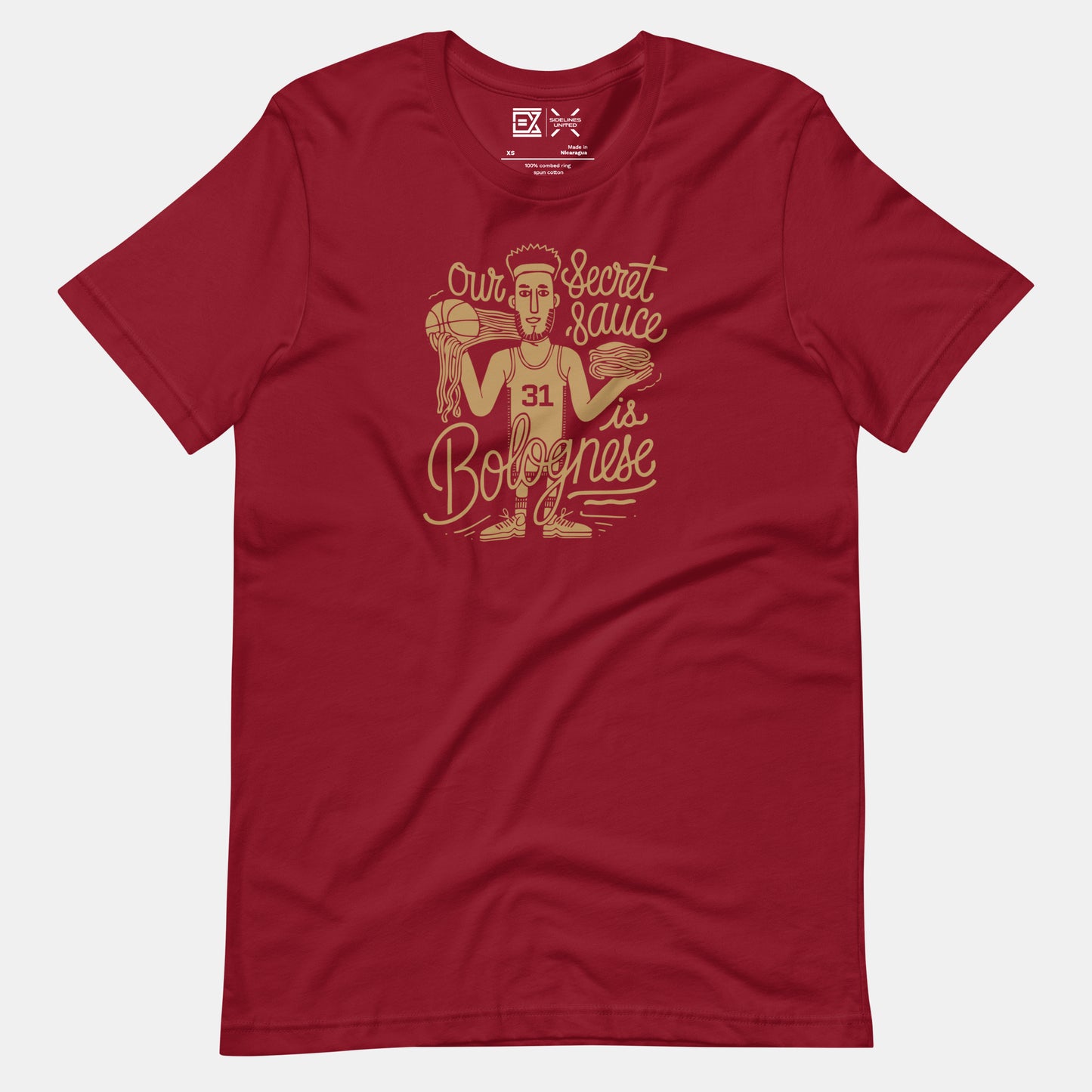 Cleveland NBA Fan T-Shirt: Bolognese 1 Graphic