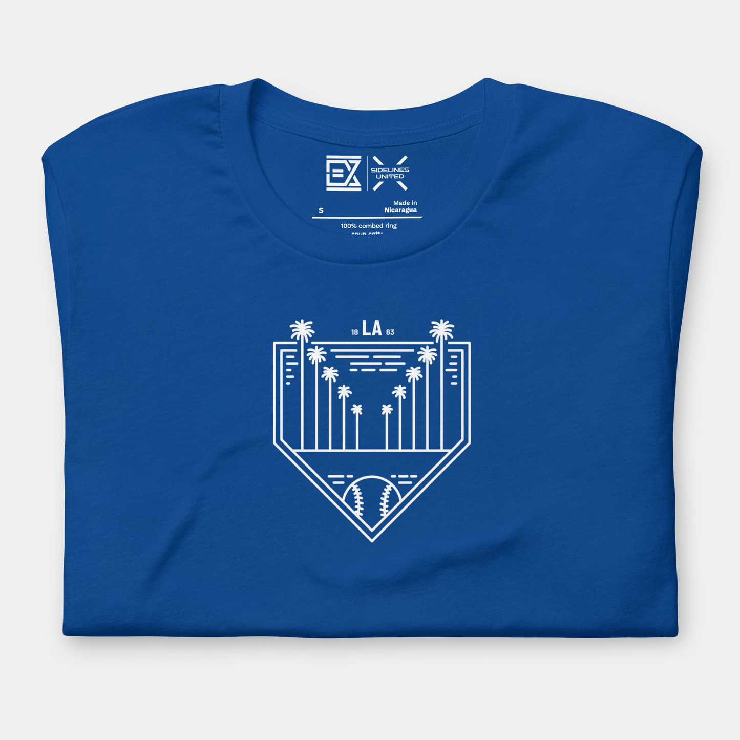 LA MLB Fan T-Shirt: Plate Collection