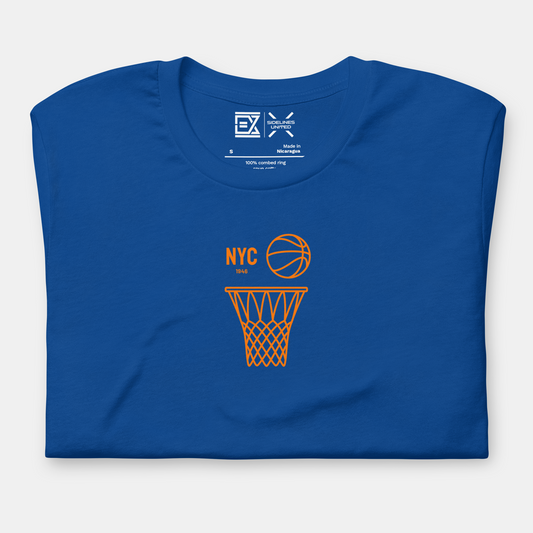 NYC NBA Fan T-Shirt: Layup Graphic