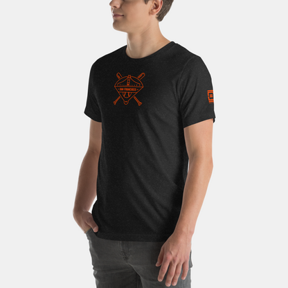 San Francisco MLB Fan T-Shirt: BatX Collection