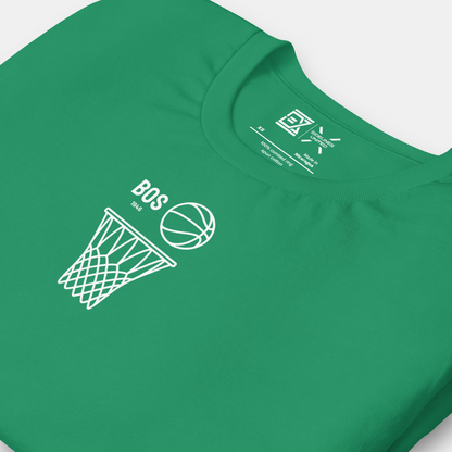 Boston NBA Fan T-Shirt: Layup Graphic