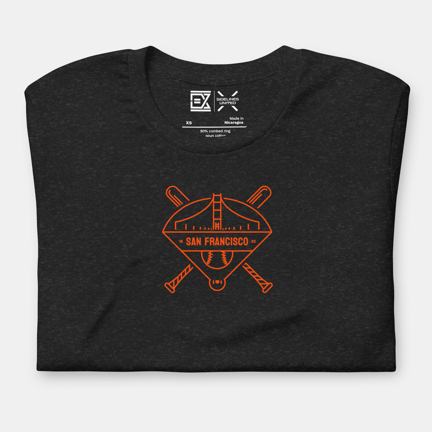 San Francisco MLB Fan T-Shirt: BatX Collection