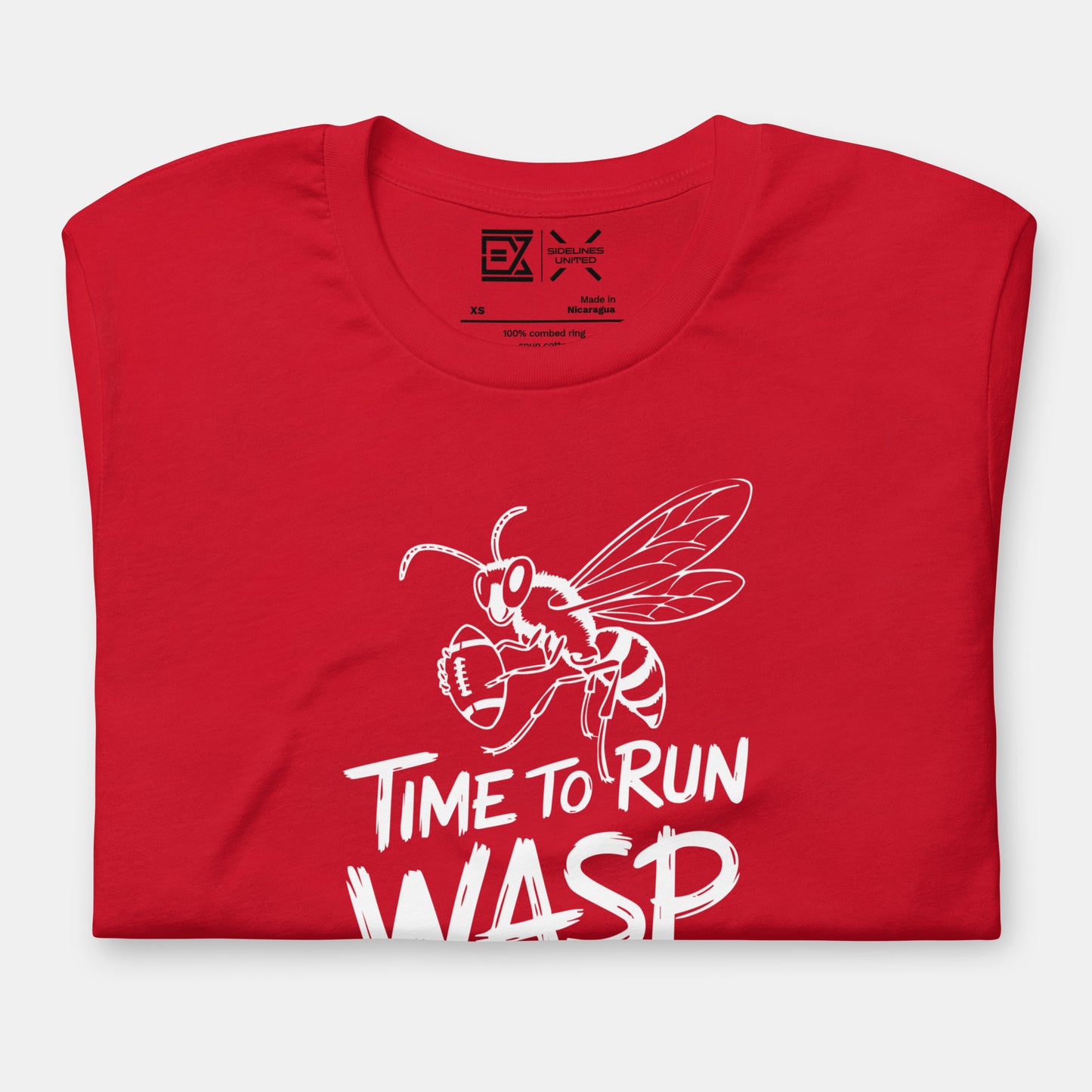 Kansas City NFL Fan T-Shirt: Run Wasp 3 Graphic