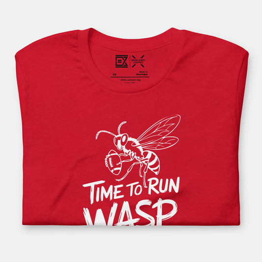 Kansas City NFL Fan T-Shirt: Run Wasp 3 Graphic