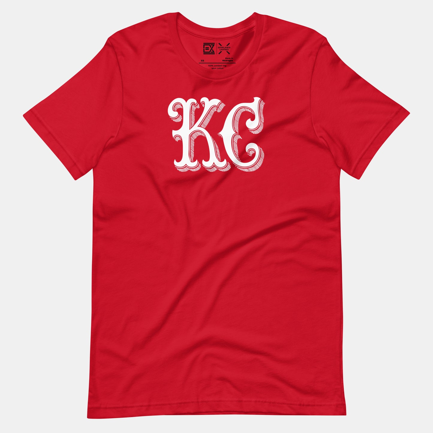 Kansas City NFL Fan T-Shirt: KC 2 Graphic