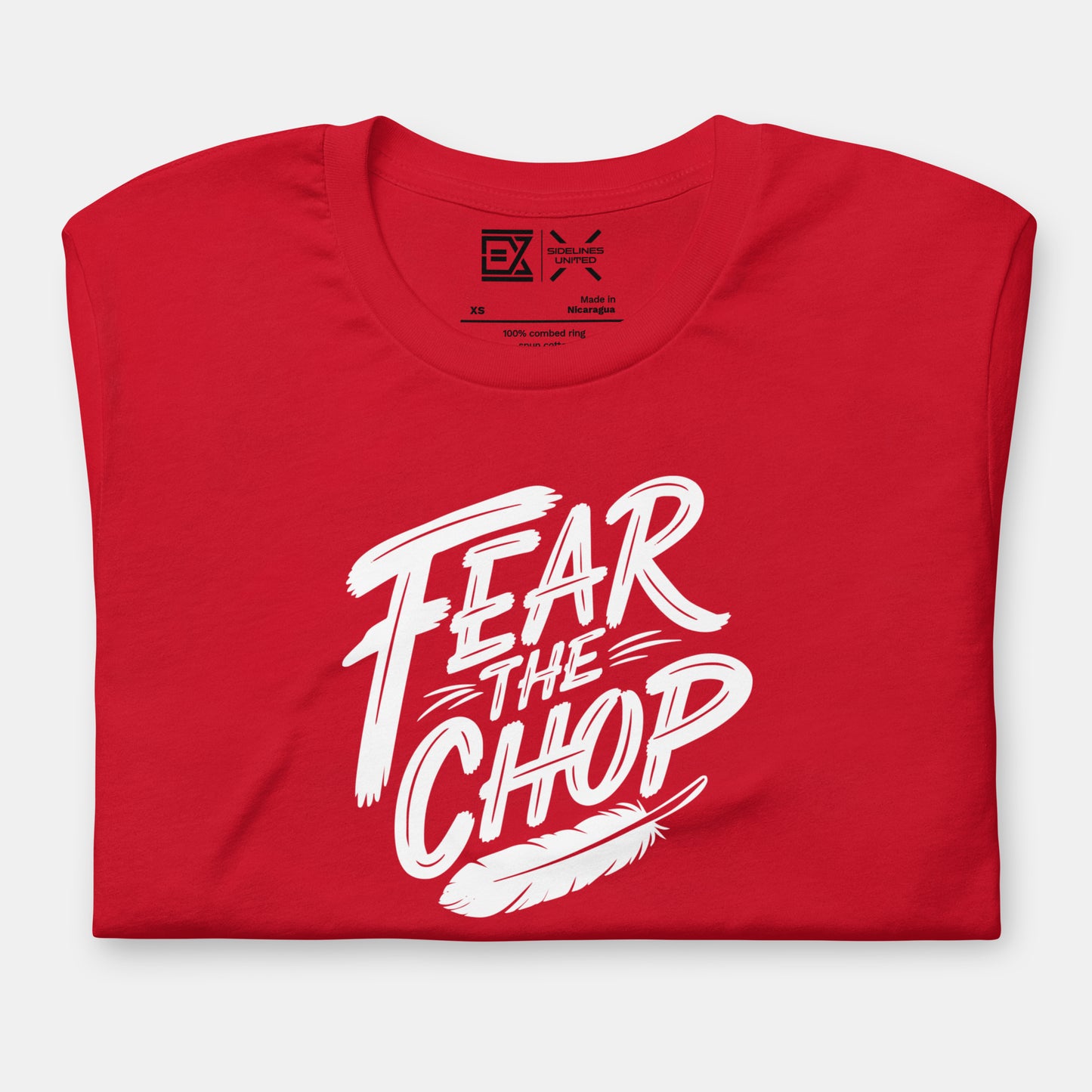 Kansas City NFL Fan T-Shirt: Fear the Chop Graphic