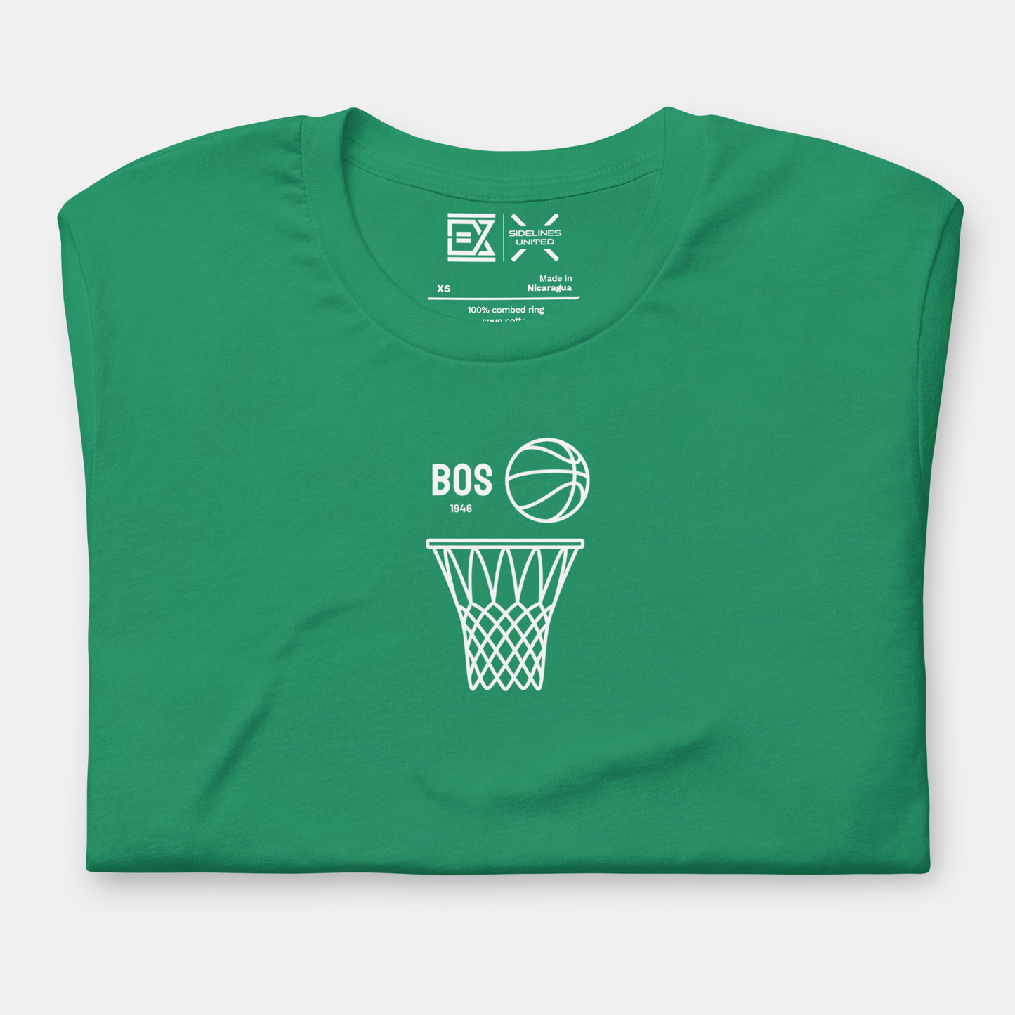 Boston NBA Fan T-Shirt: Layup Graphic