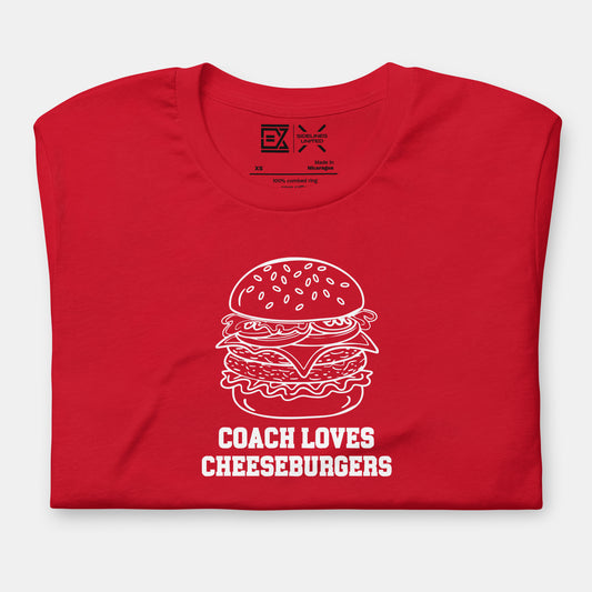 Kansas City NFL Fan T-Shirt: Cheeseburger Love 1 Graphic