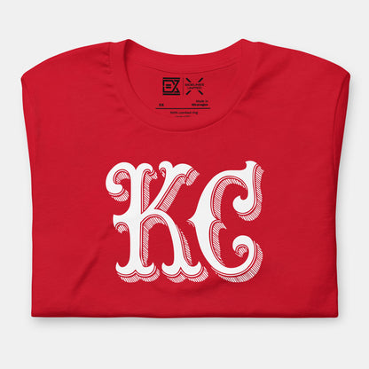 Kansas City NFL Fan T-Shirt: KC 2 Graphic