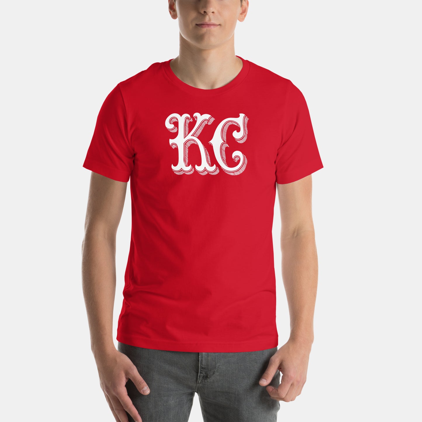 Kansas City NFL Fan T-Shirt: KC 2 Graphic