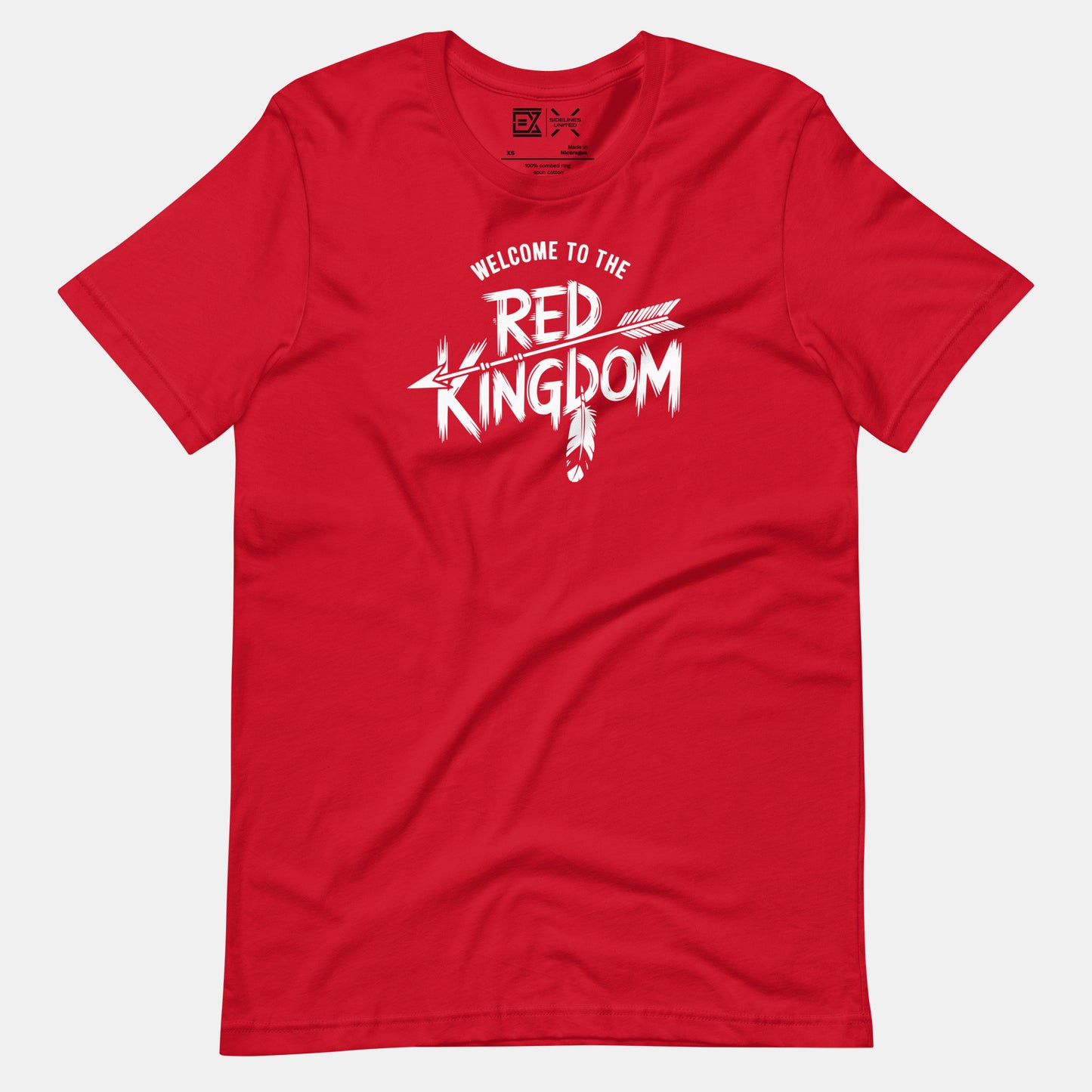 Kansas City NFL Fan T-Shirt: Red Kingdom 2 Graphic