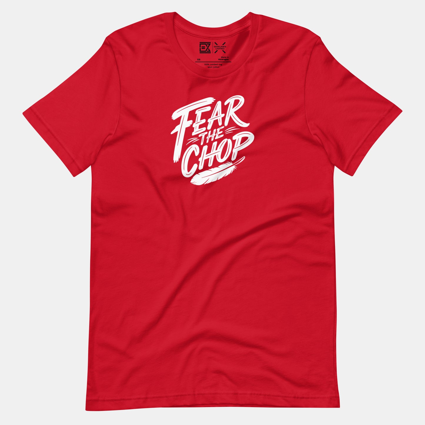 Kansas City NFL Fan T-Shirt: Fear the Chop Graphic