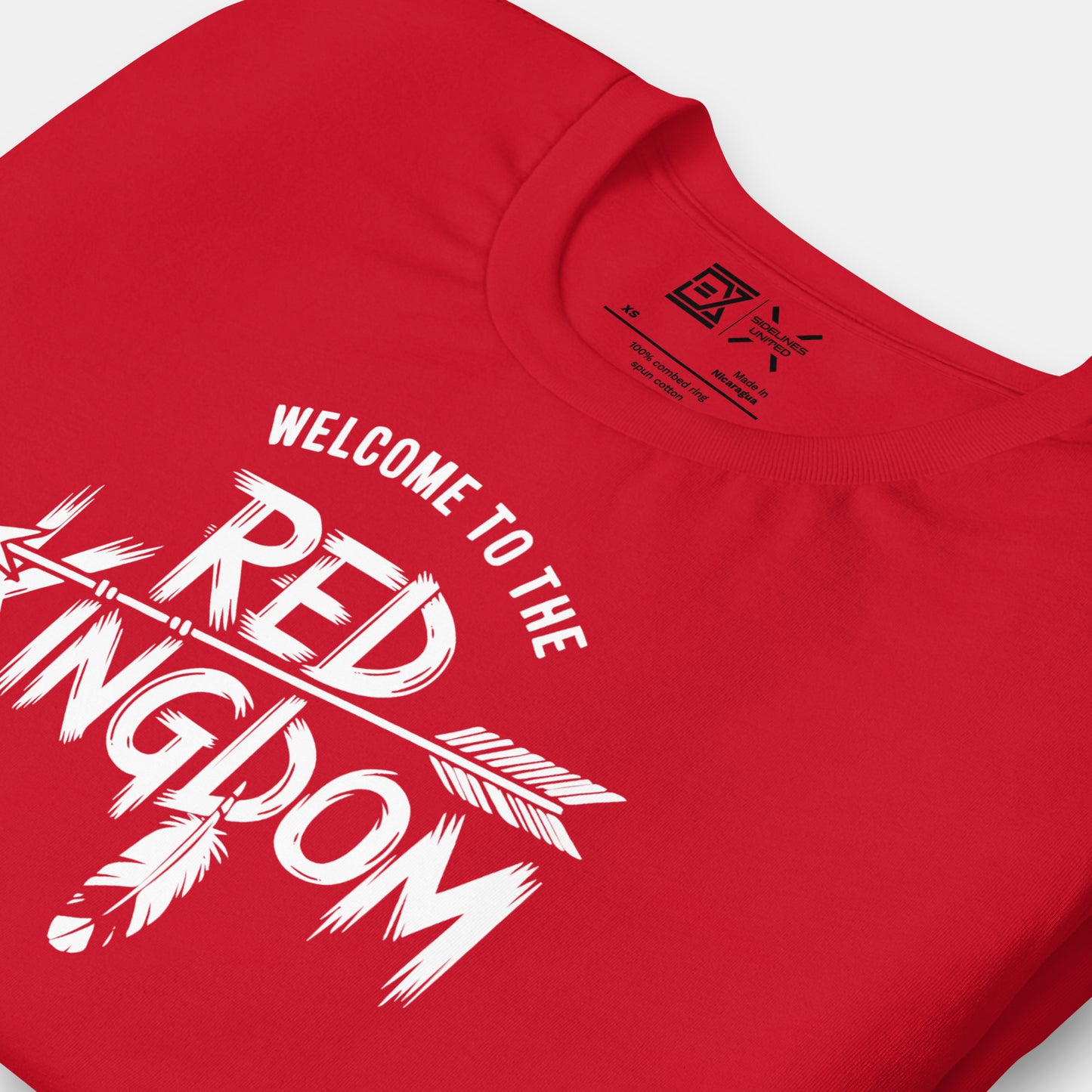 Kansas City NFL Fan T-Shirt: Red Kingdom 2 Graphic