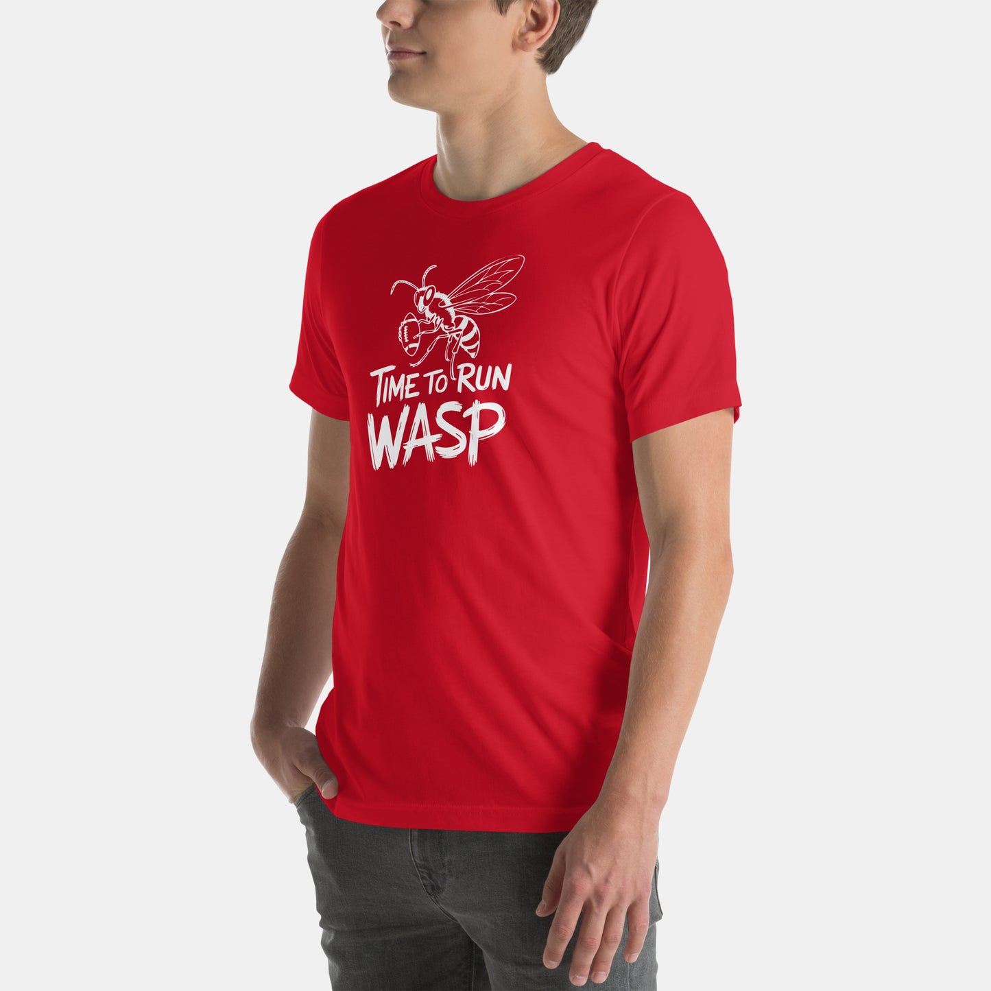 Kansas City NFL Fan T-Shirt: Run Wasp 3 Graphic