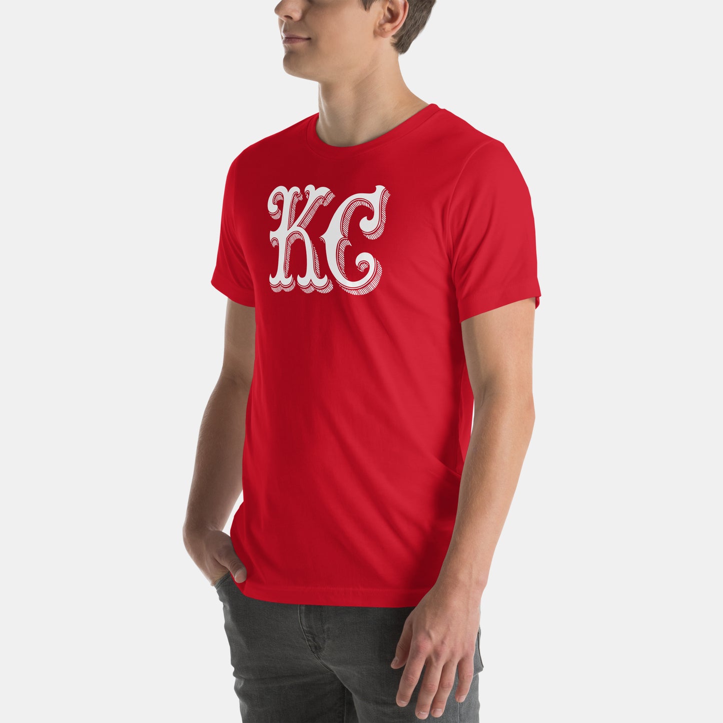 Kansas City NFL Fan T-Shirt: KC 2 Graphic