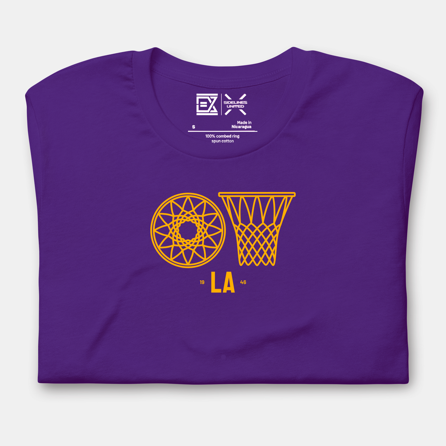 LA NBA Fan T-Shirt: Rims Graphic