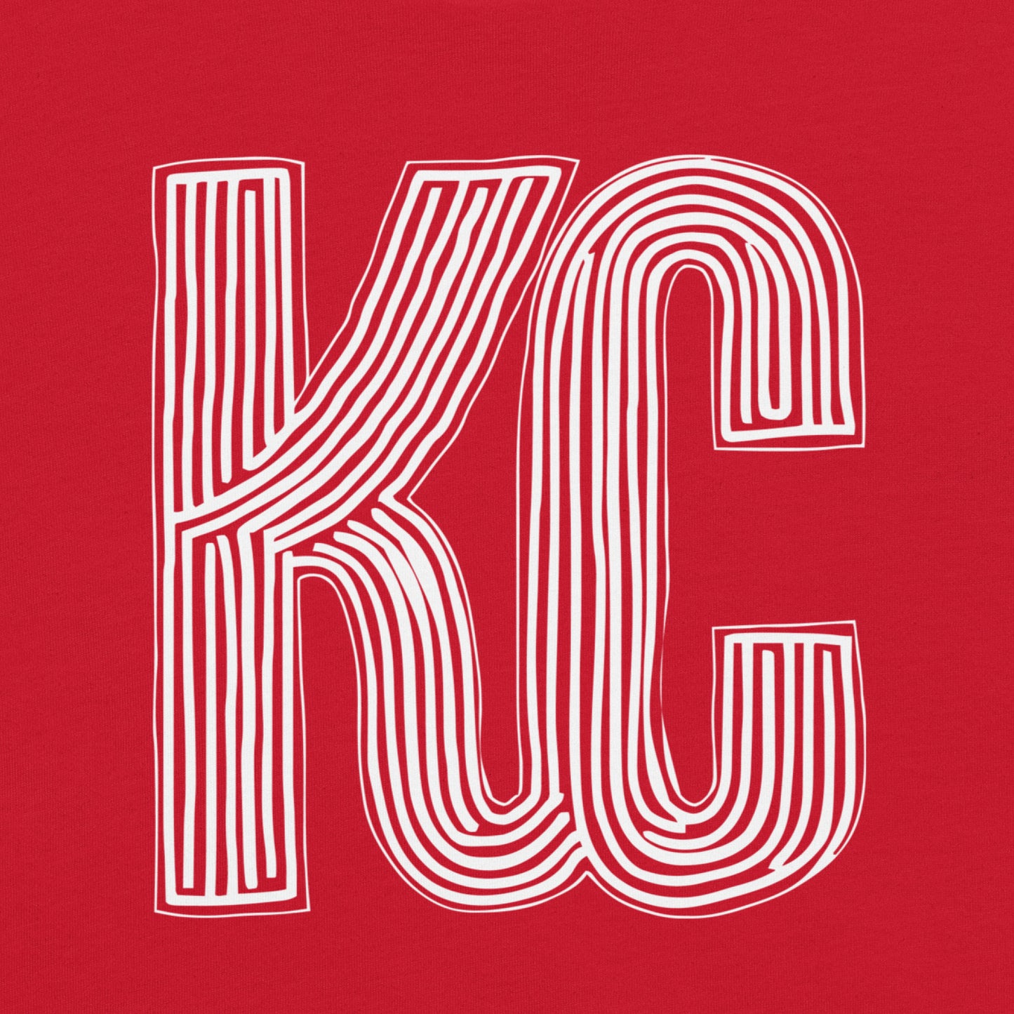 Kansas City NFL Fan T-Shirt: KC 1 Graphic