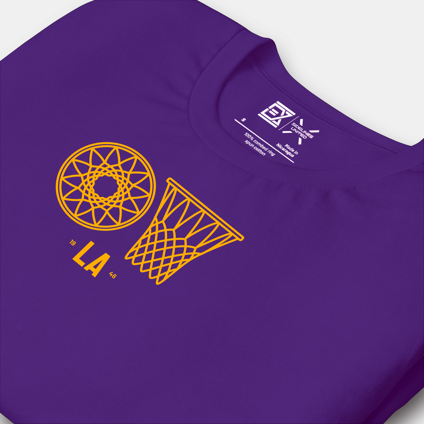 LA NBA Fan T-Shirt: Rims Graphic