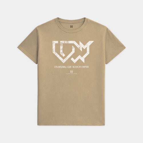 BOS 1776 Baseball Khaki Tee