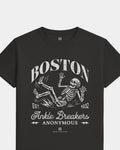 BOS Ankle Breakers Tee - Washed Black / White - Flatlay