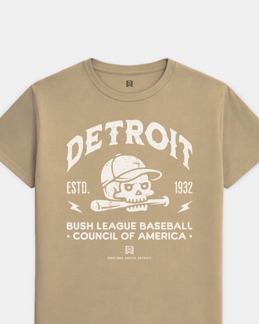 mockup-flatlay_T_Bush-League-BSBL---MLB_Detroit_MI_All-Teams_Light-On-Khaki_rel-20260602_id-NPJCP1W.jpg