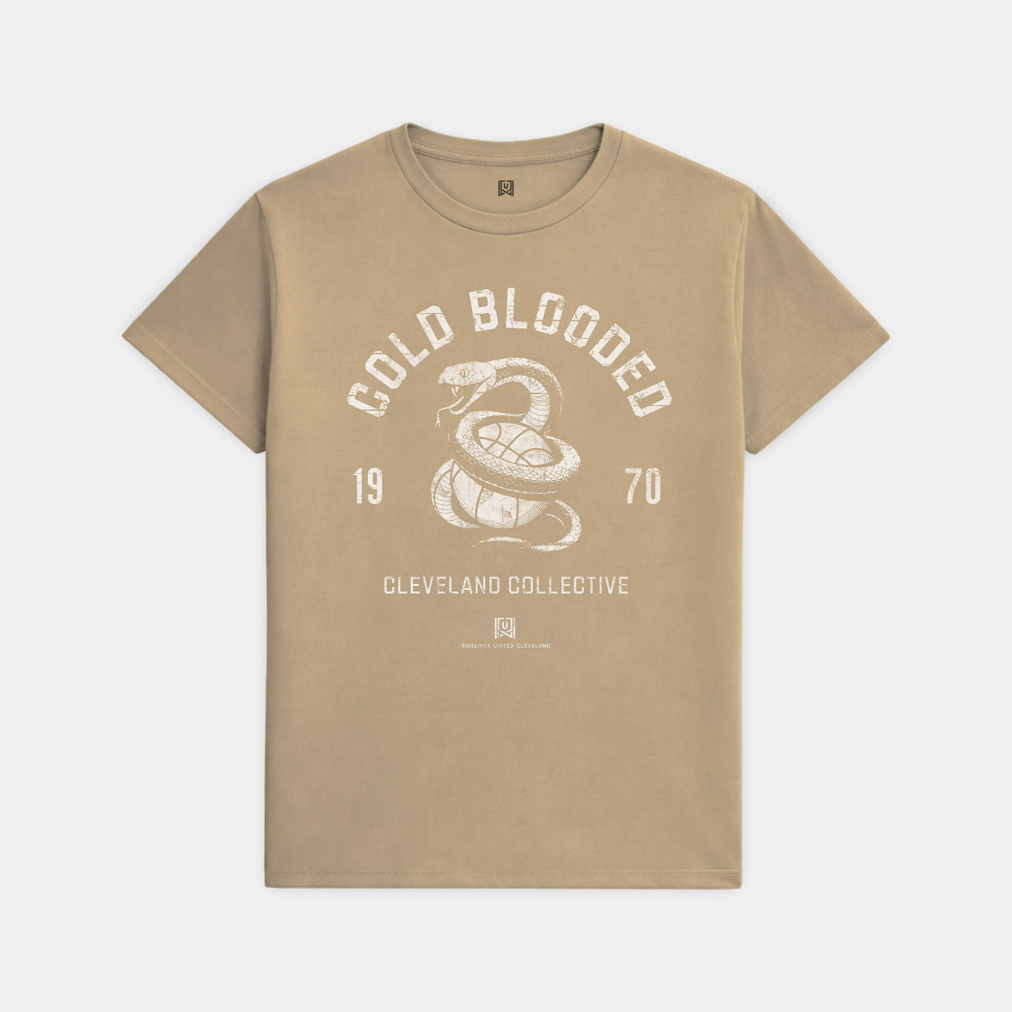 CLE Cold Blooded Khaki Tee