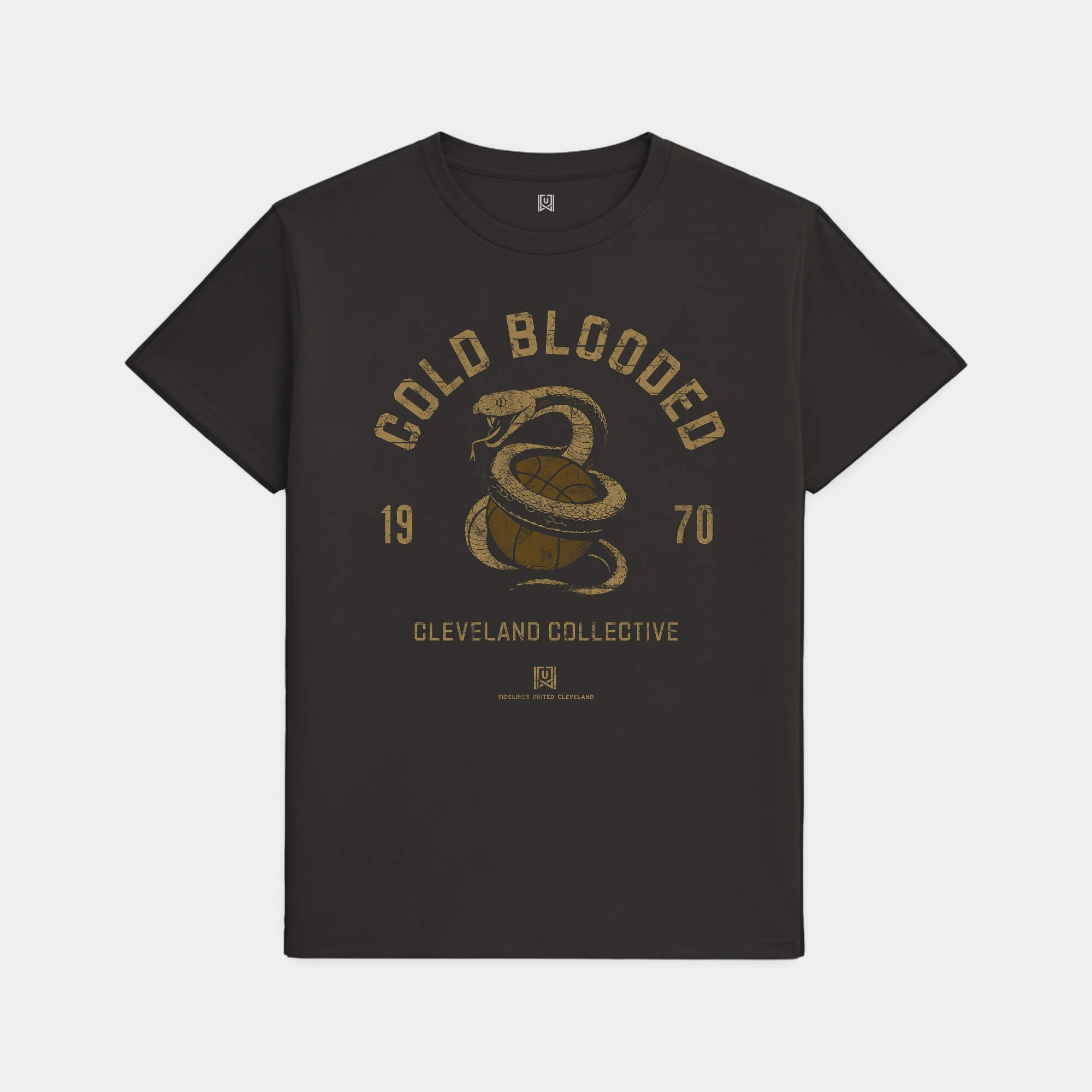 CLE Cold Blooded Black Tee