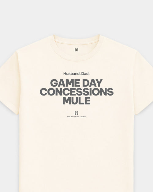 CHI Concessions Mule Vintage White Tee