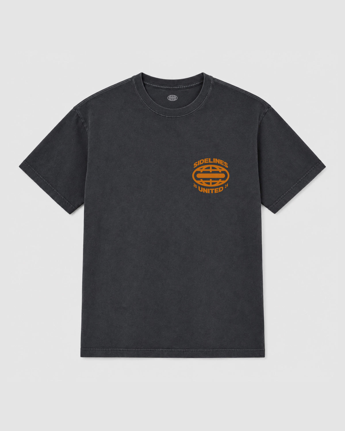 Washed Black / Orange — flatlay — FRONT — id-P99NFP4