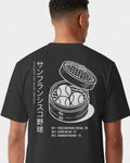 SF Dim Sum Tee - Washed Black / White - Flatlay