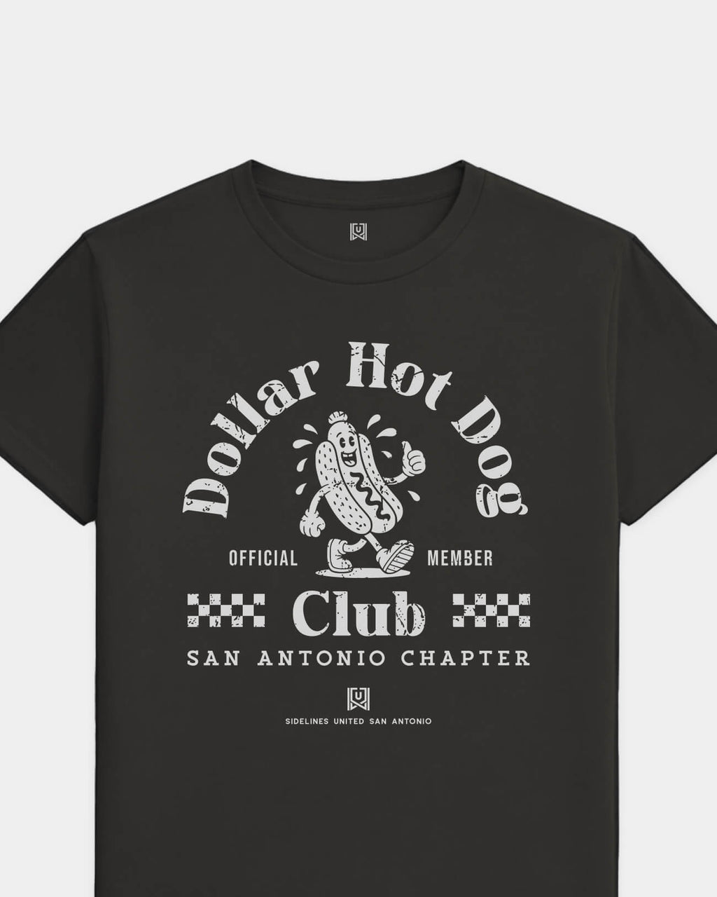 mockup-flatlay_T_Dollar-Hot-Dog-Club---All-Sports_San-Antonio_TX_All-Teams_Light-On-Washed-Black_rel-20260602_id-BK16VQ2.jpg