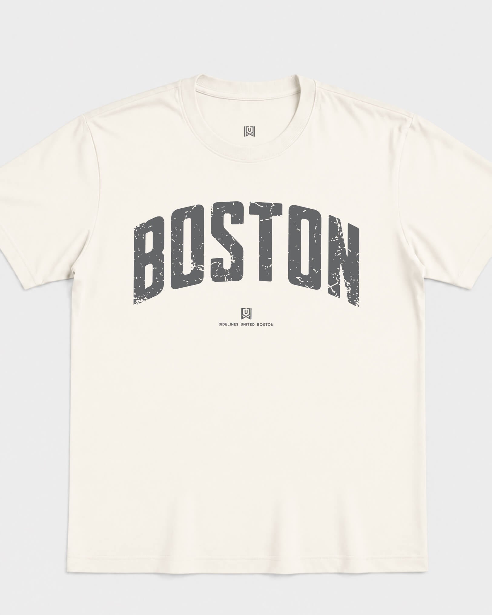 BOS Foundations Tee - Vintage White - Flatlay