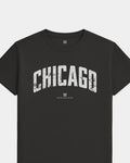 CHI Foundations Tee - Washed Black / White - Flatlay