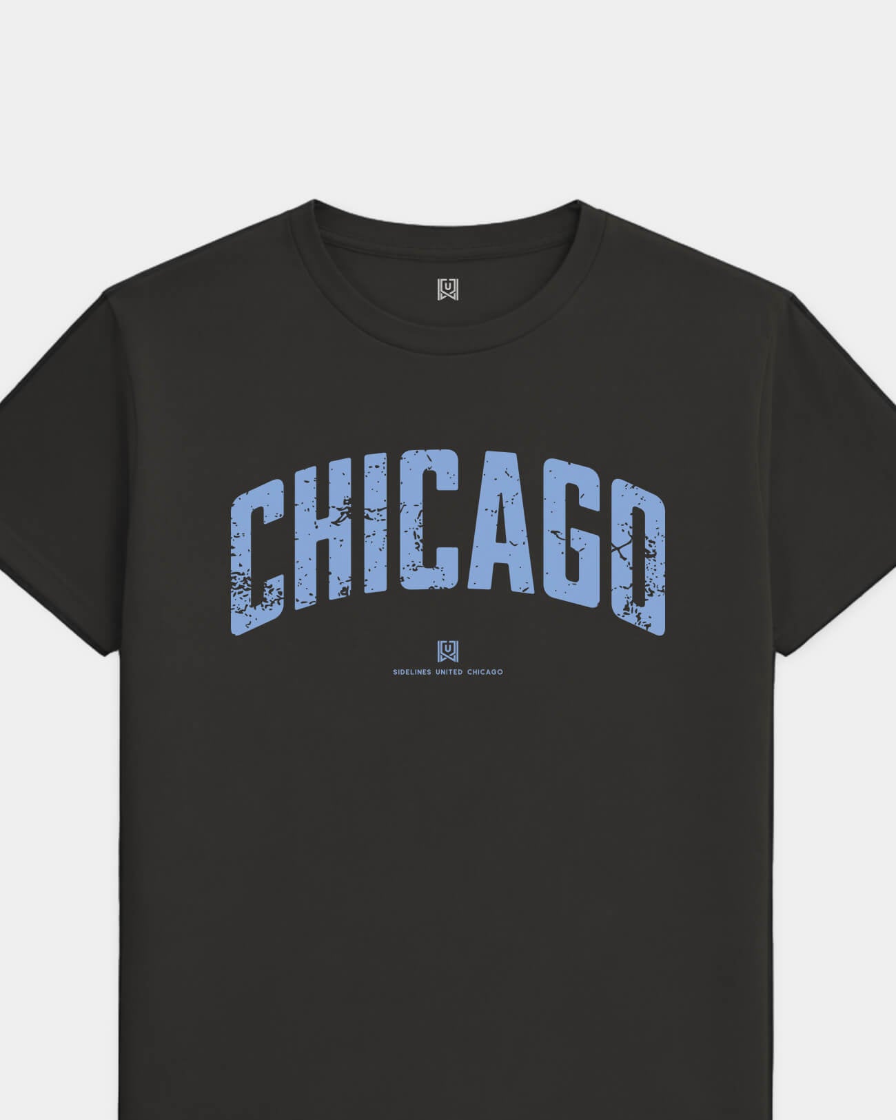CHI Foundations Tee - Washed Black / Blue - Flatlay
