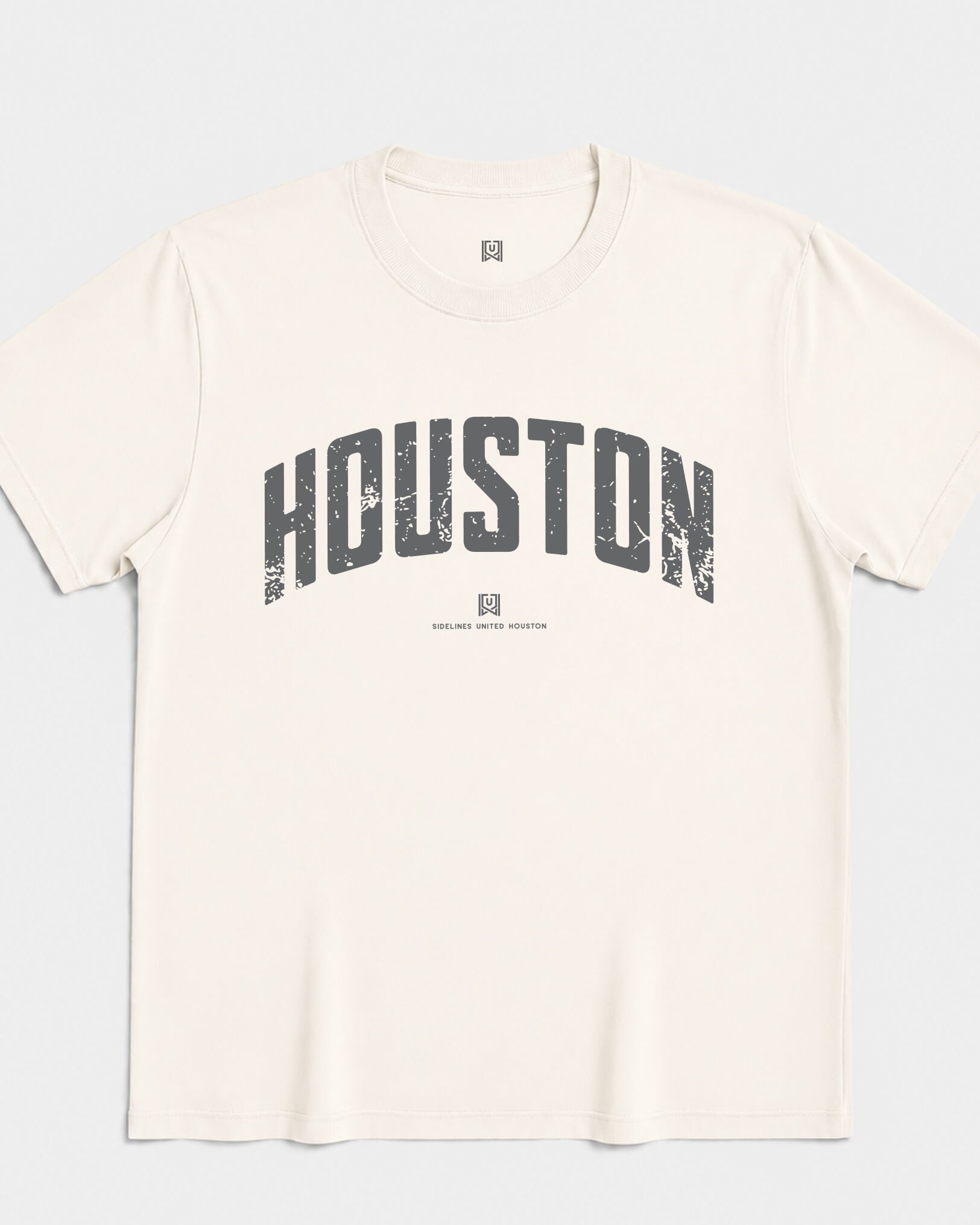 HOU Foundations Tee - Vintage White - Flatlay