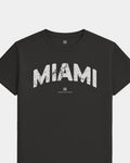 MIA Foundations Tee - Washed Black / White - Flatlay