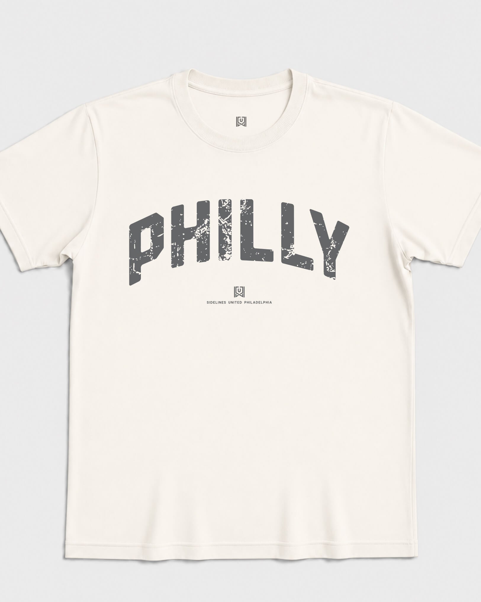 Philly Foundations Tee - Vintage White - Flatlay