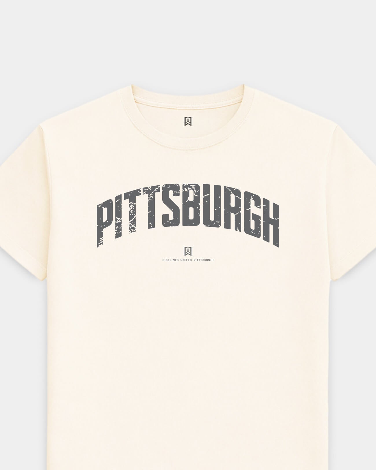 PGH Foundations Tee - Vintage White - Flatlay