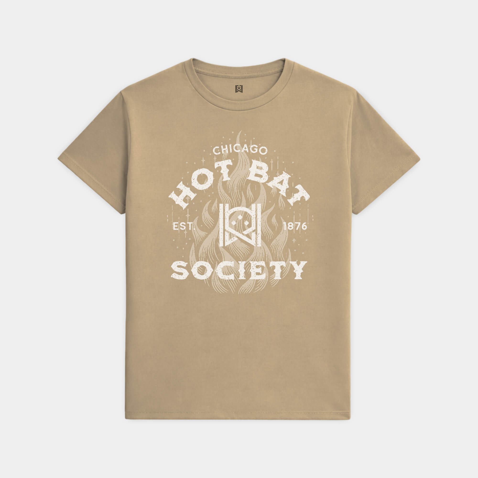 CHI Hot Bat Society Khaki Tee