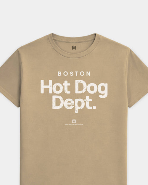 mockup-flatlay_T_Hot-Dog-Dept---All-Sports_Boston_MA_All-Teams_Light-On-Khaki_rel-20260602_id-8K0Y7EP.jpg