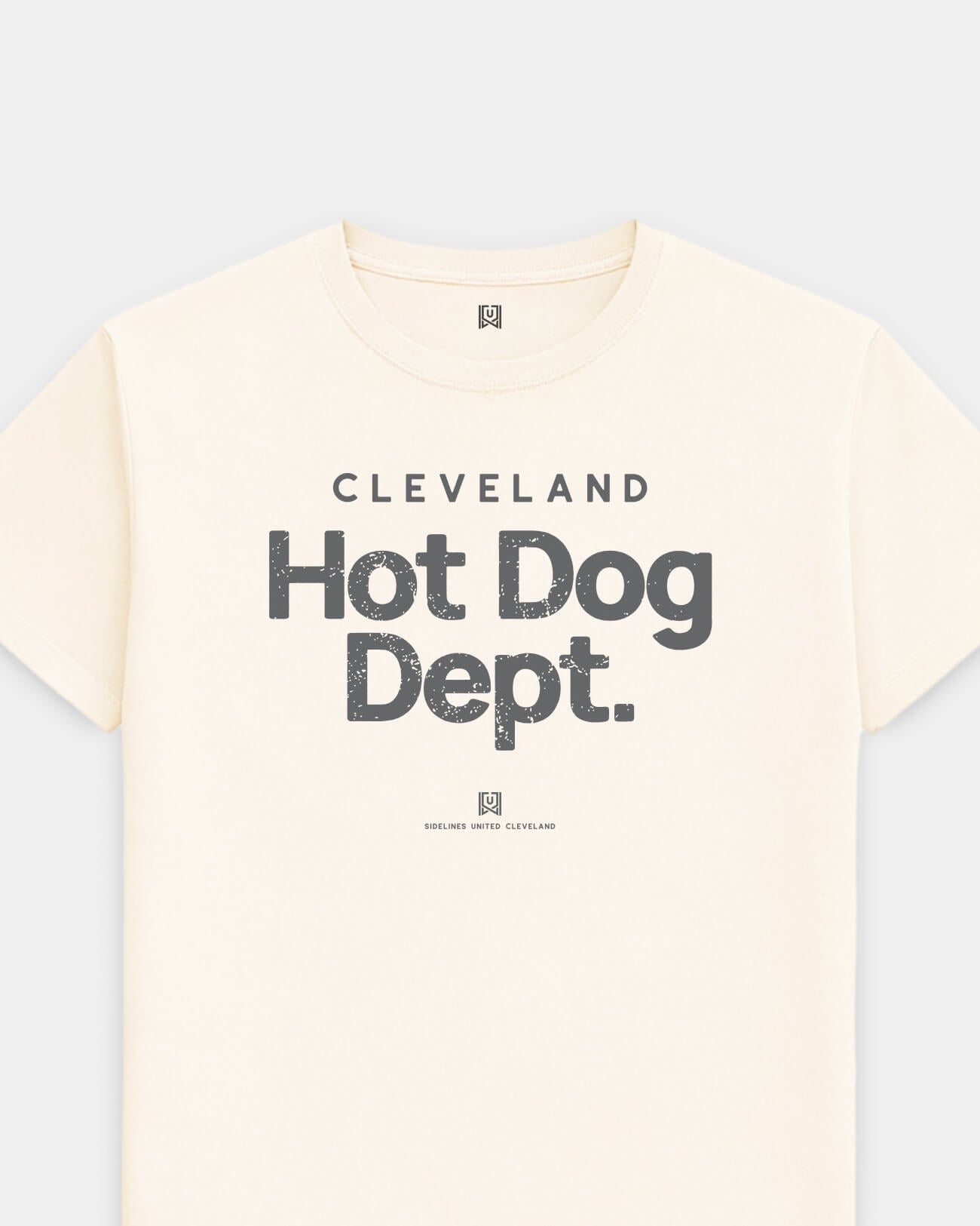 mockup-flatlay_T_Hot-Dog-Dept---All-Sports_Cleveland_OH_All-Teams_Dark-On-Vintage-White_rel-20260602_id-LV76T17.jpg