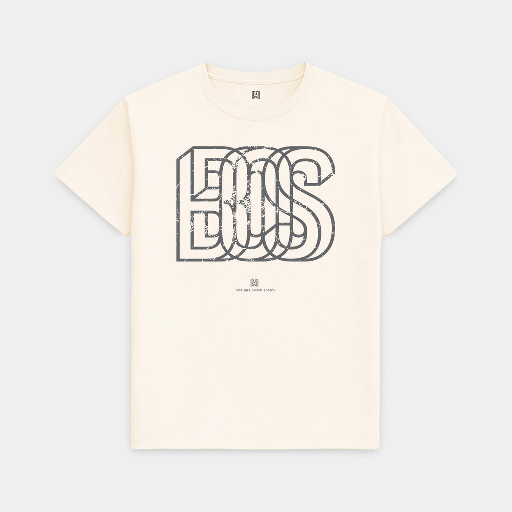 BOS Interlock Vintage White Tee