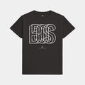 BOS Interlock Black Tee