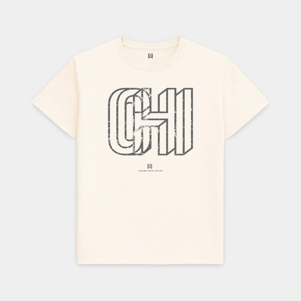 CHI Interlock Vintage White Tee