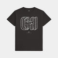 CHI Interlock Black Tee