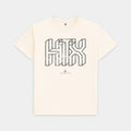 HOU Interlock Vintage White Tee