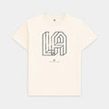 LA Interlock Vintage White Tee