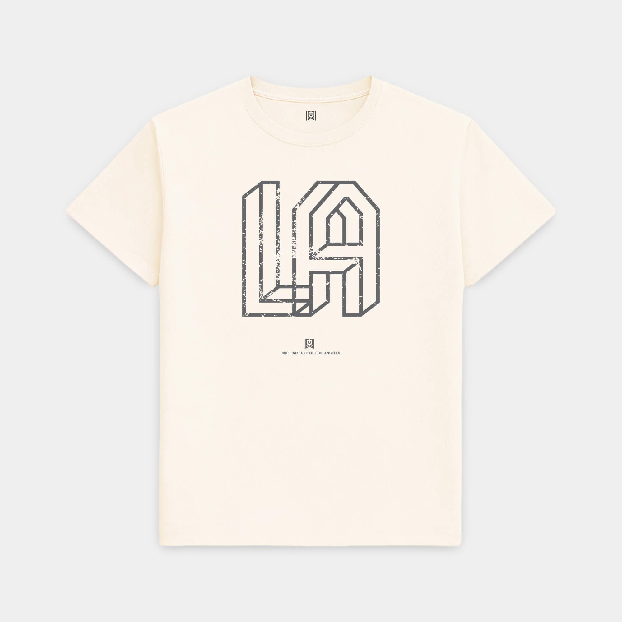 LA Interlock Vintage White Tee