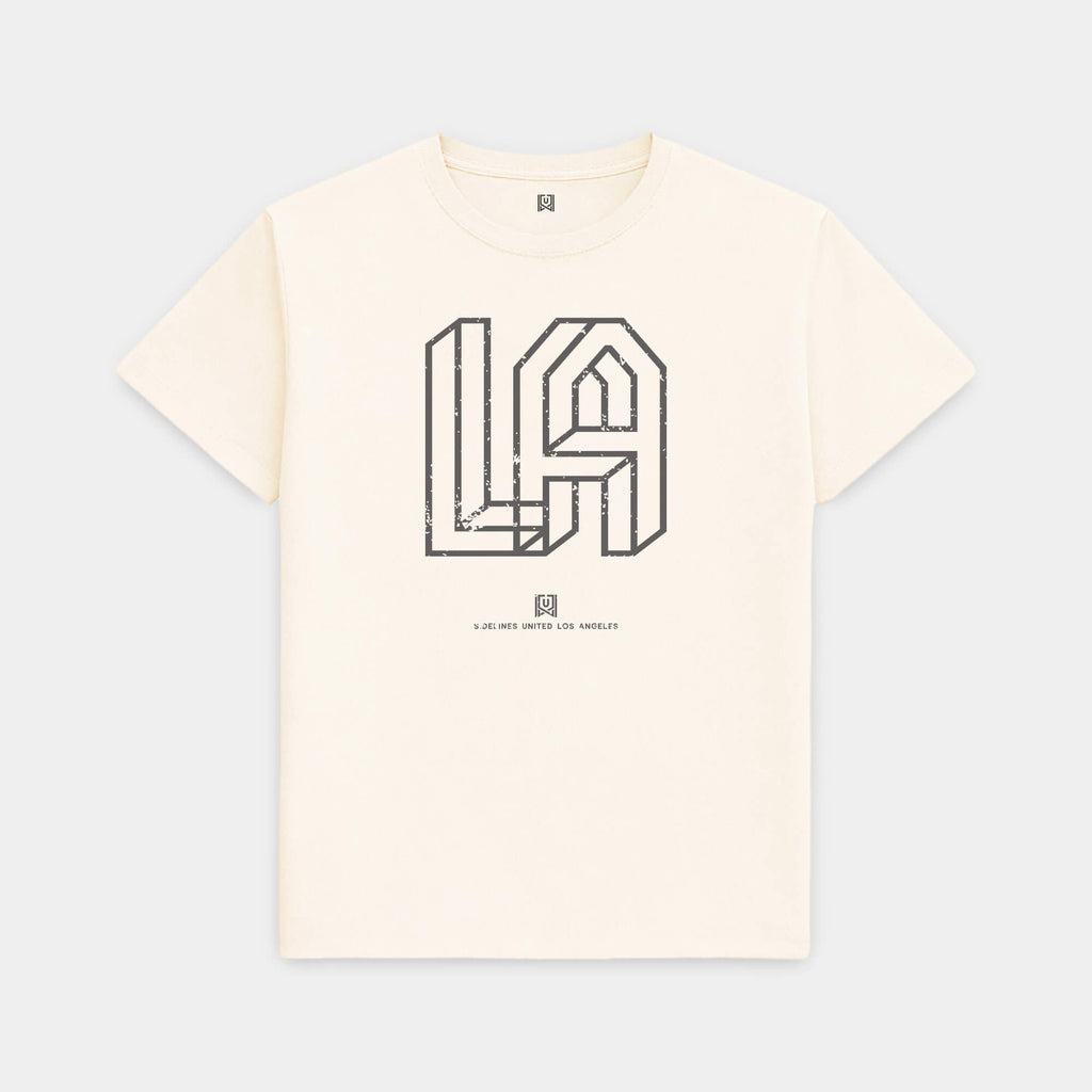 LA Interlock Vintage White Tee