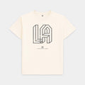 LA Interlock Vintage White Tee